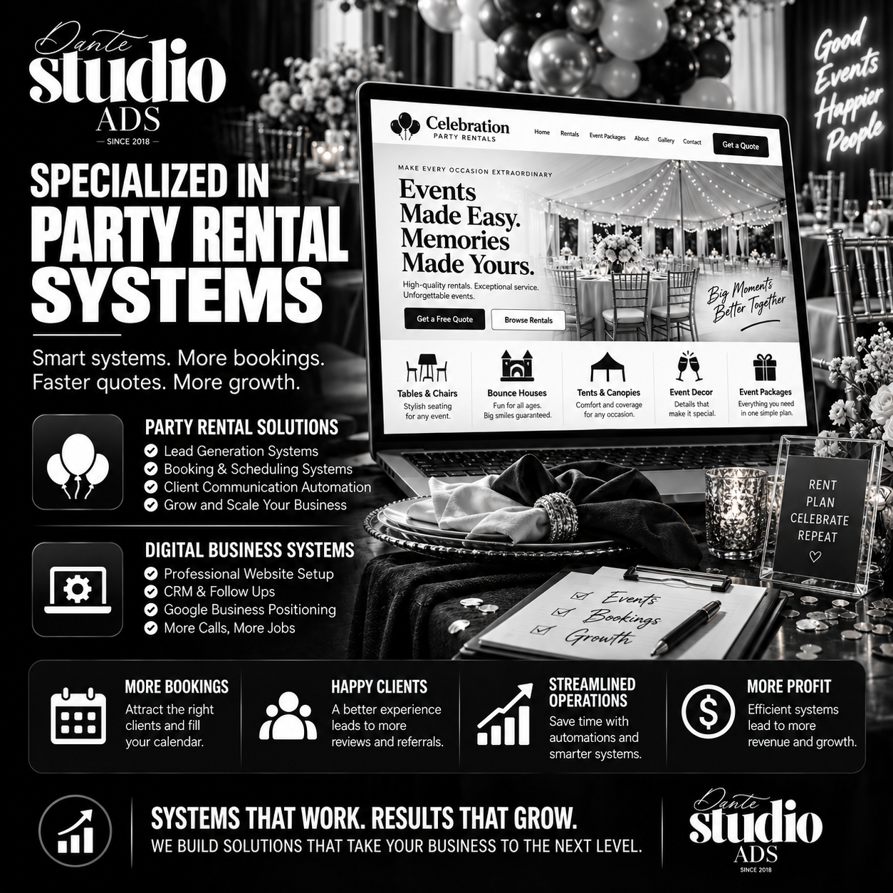 Dante Studio ADS specialized towing and cash for cars system showcase